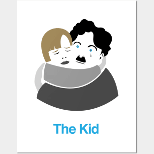 The Kid Charlie Chaplin Minimal Movie Fan Art 20s Cinema Posters and Art